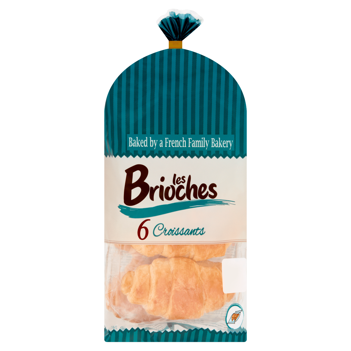 Les Brioches Croissants 6 x 40g (240g)