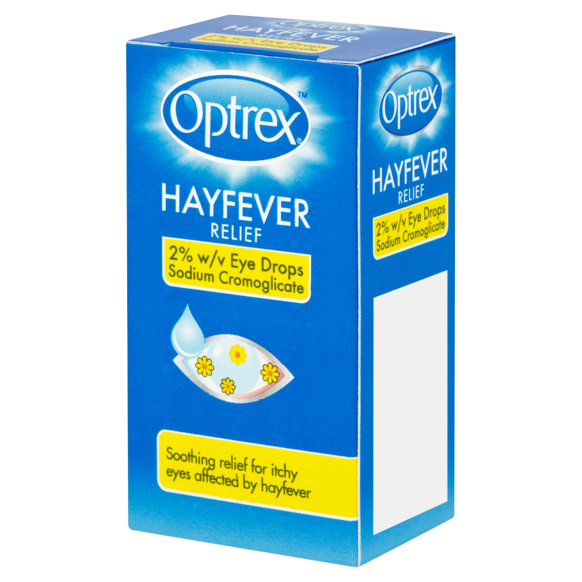 Optrex Hayfever Relief 2% w/v Eye Drops Sodium Cromoglicate 10ml