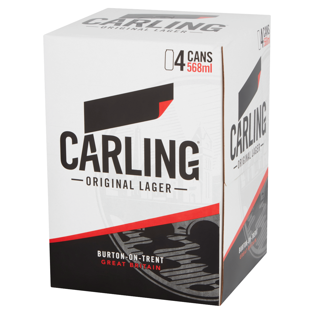 Carling Original Lager Beer 4 x 568ml