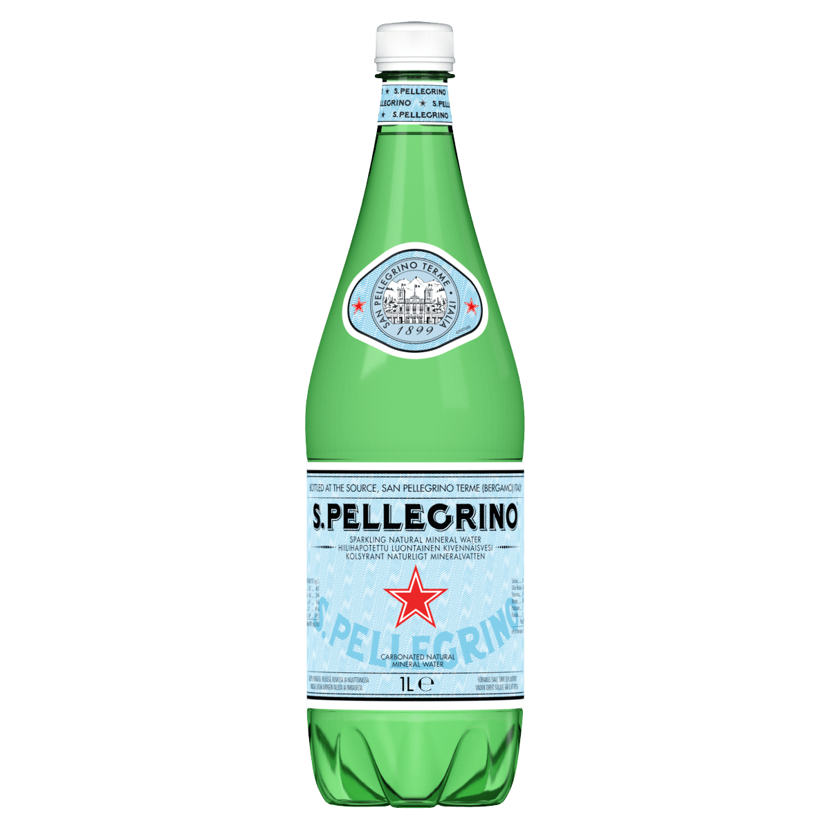 San Pellegrino Sparkling Natural Mineral Water 1L