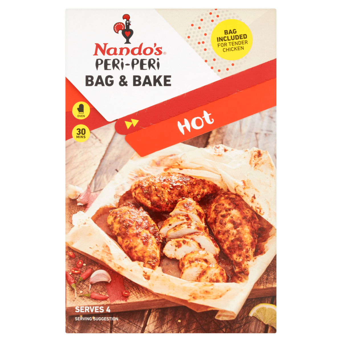 Nando’s Peri-Peri Bag & Bake Hot 20g