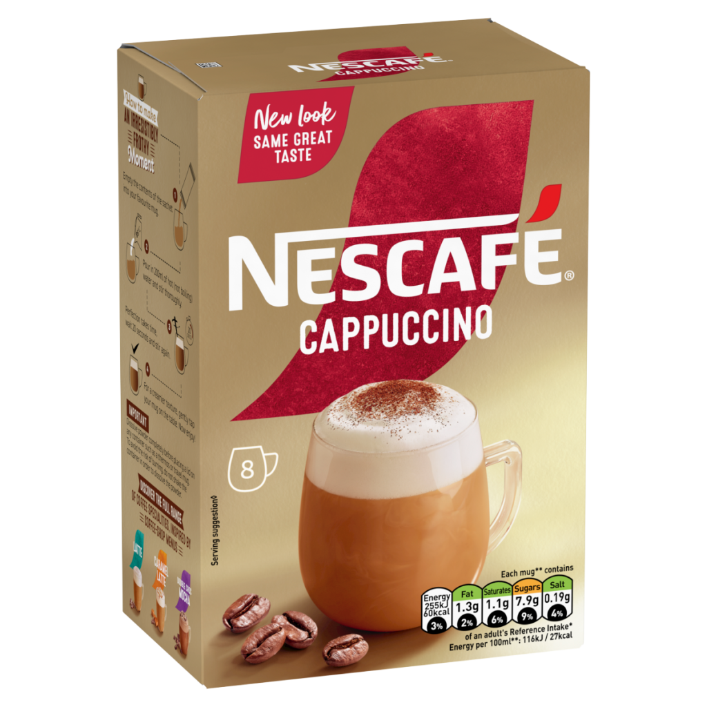Nescafé Gold Cappuccino 8 x 15.5g (124g)