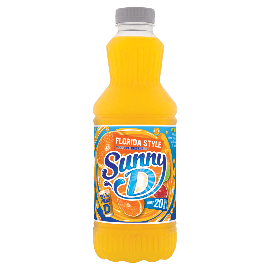 Sunny D Florida Style Tangy Citrus Fusion 1L