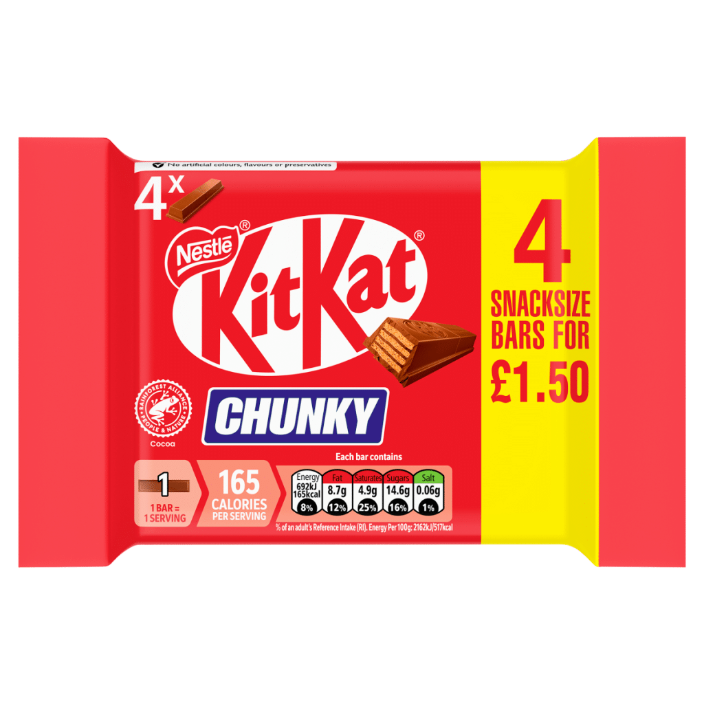 KitKat Chunky 4 x 32g (128g)
