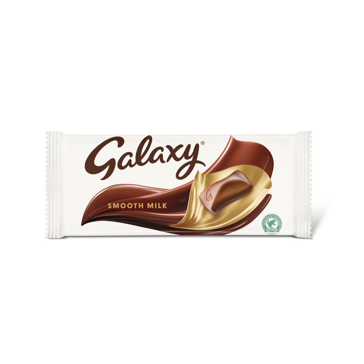 Galaxy Smooth Milk Chocolate Block Sharing Bar Vegetarian 200g