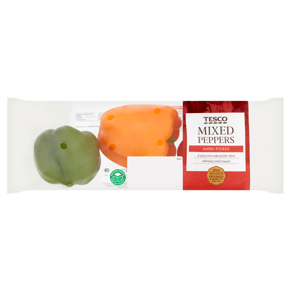 Tesco 3 Mixed Peppers 420g