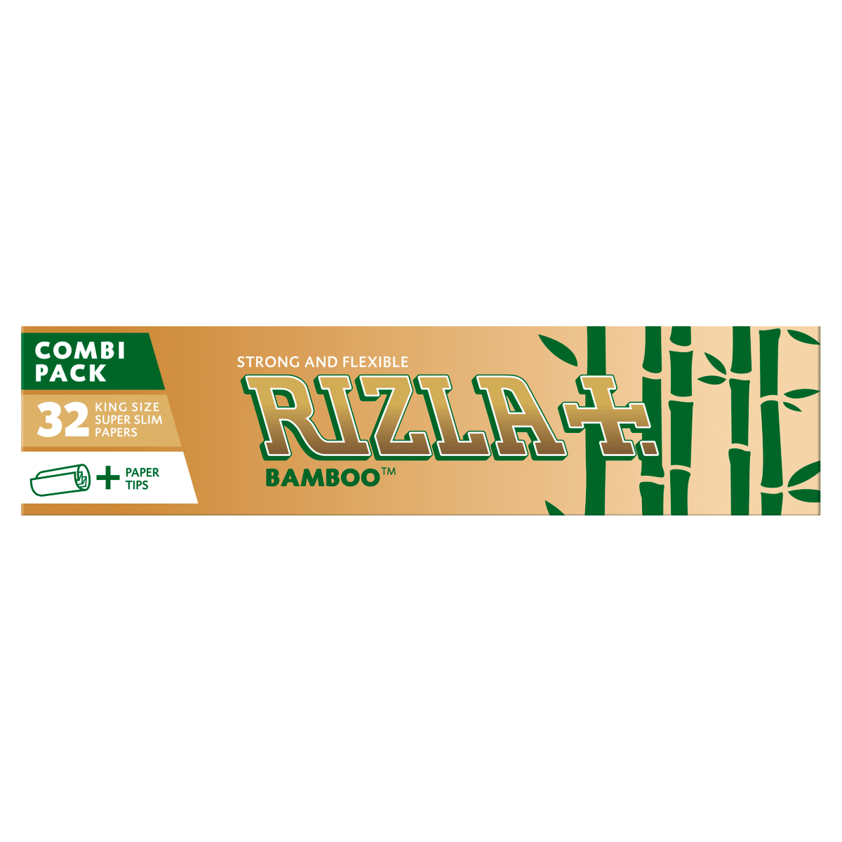 Rizla Bamboo King Size Slim Combi 32 papers plus 32 tips