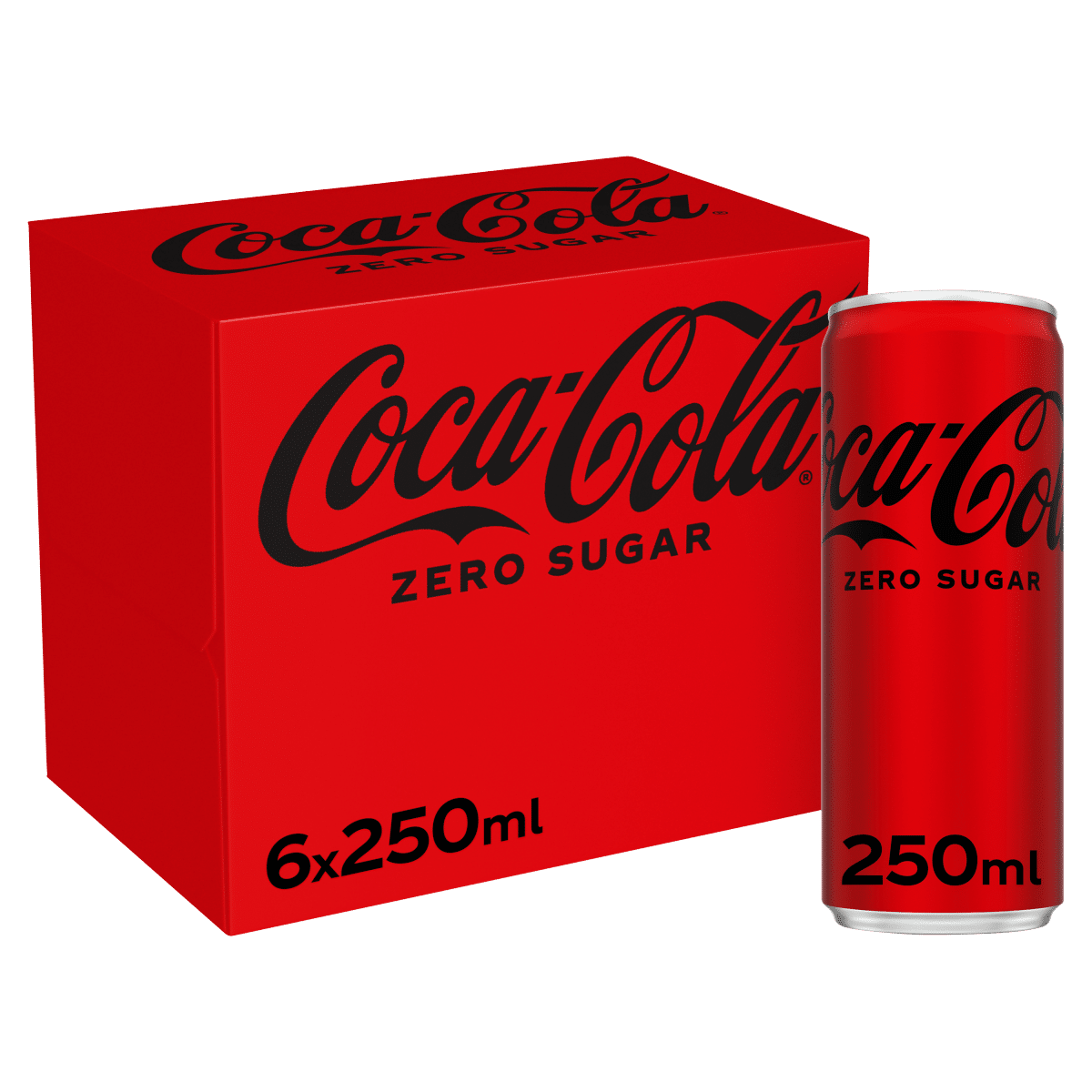 Coca-Cola Zero Sugar 6 x 250ml