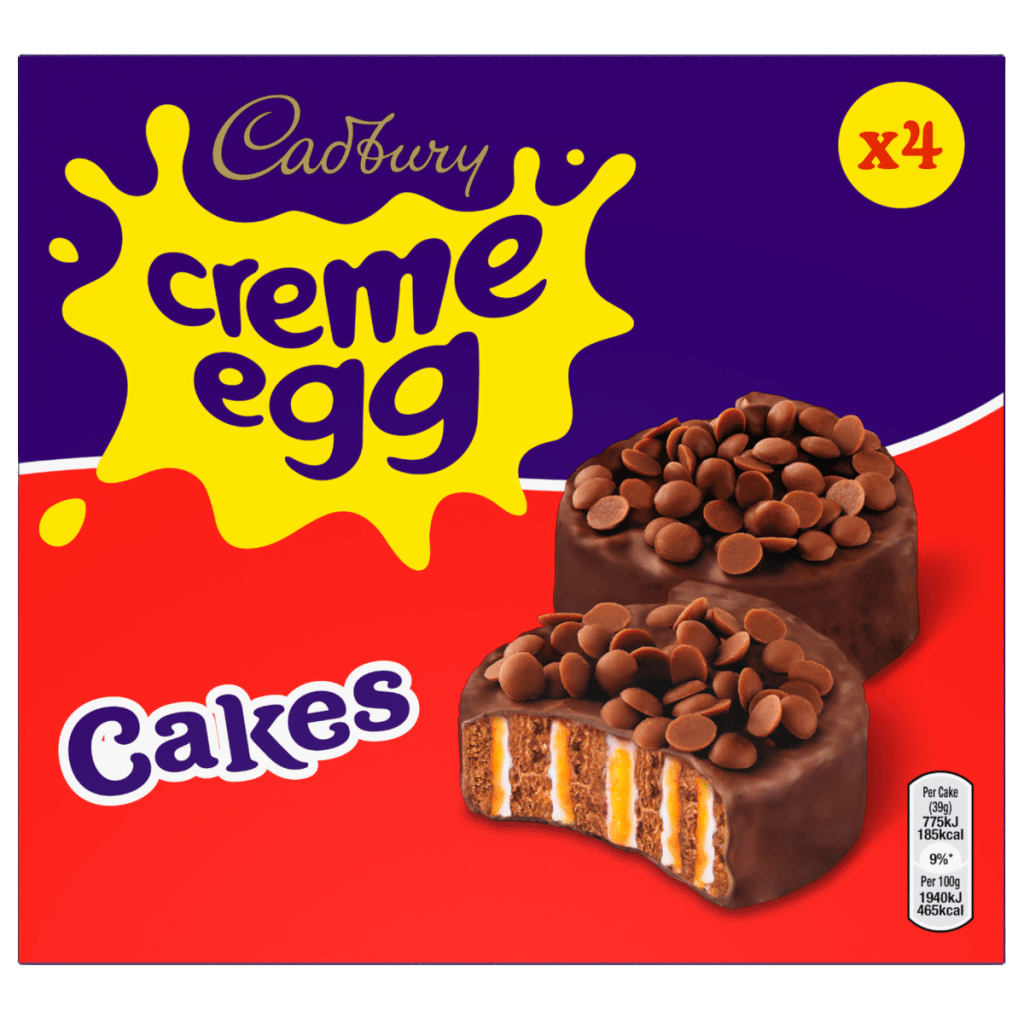 Cadbury 4 Creme Egg Cakes