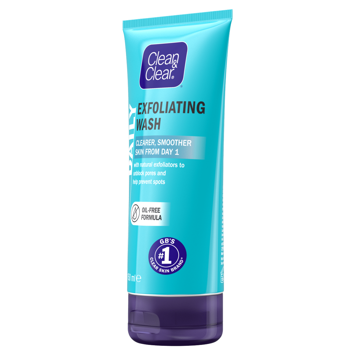 Clean & Clear Exfoliating Daily Wash Face Wash Scrub 150ml