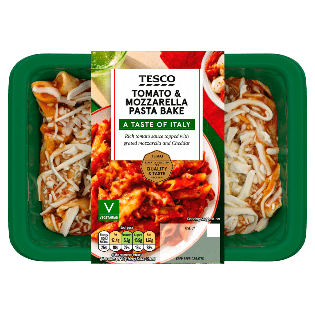 Tesco Tomato & Mozzarella Pasta Bake 400g