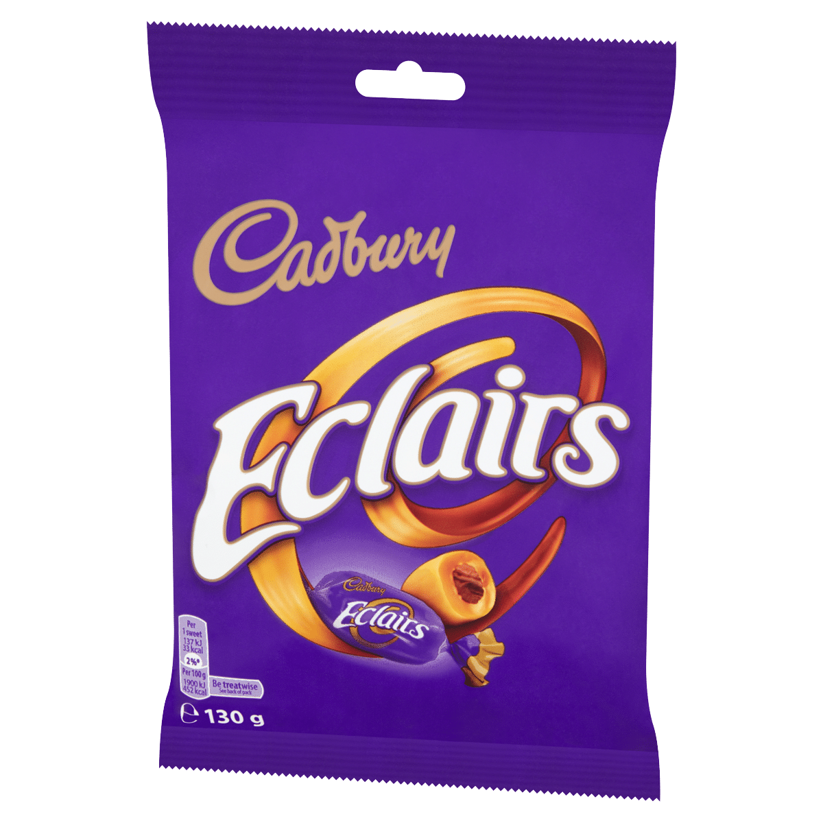 Cadbury Eclairs Classic Chocolate Bag 130g