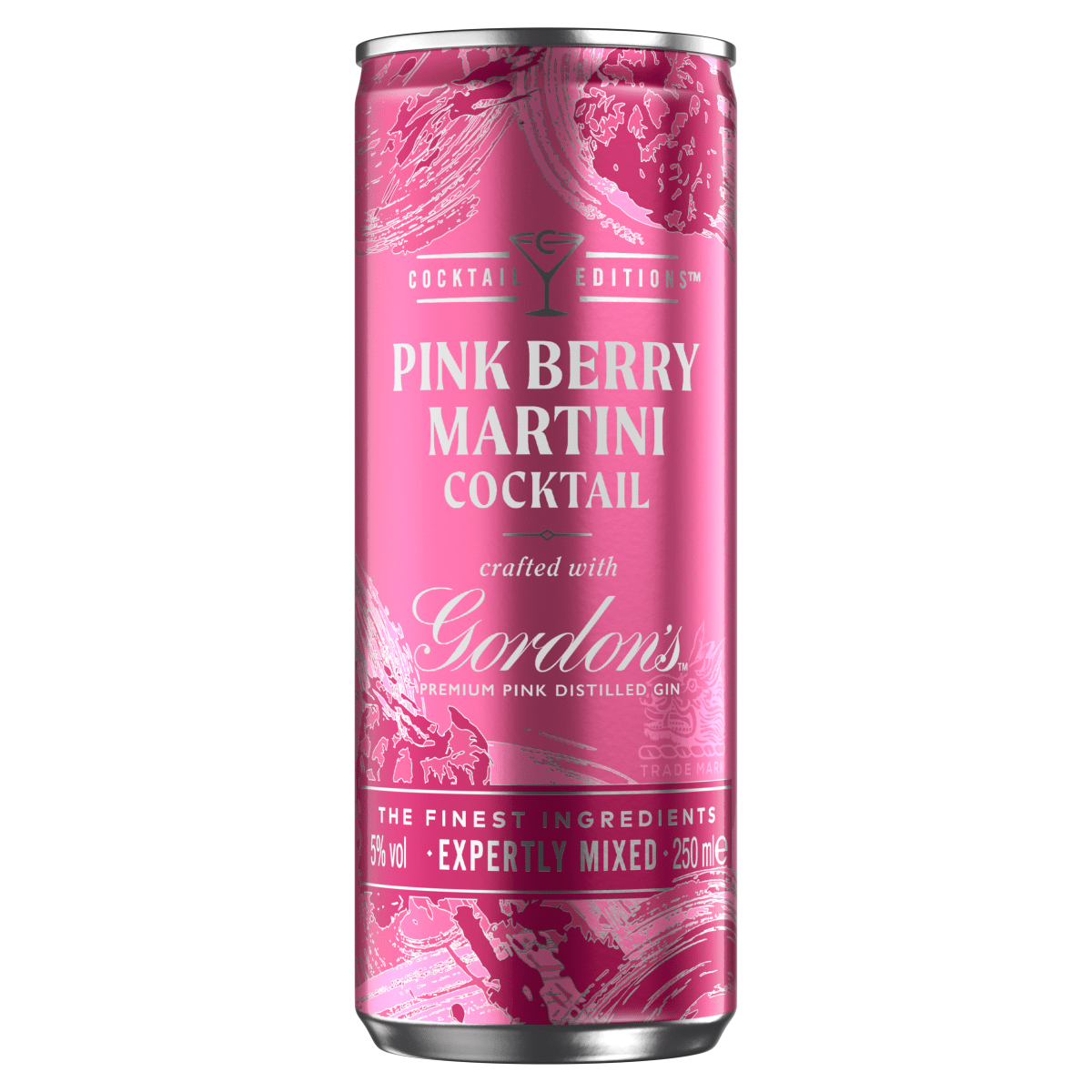 Gordon’s Pink Berry Martini 5% vol 250ml Can