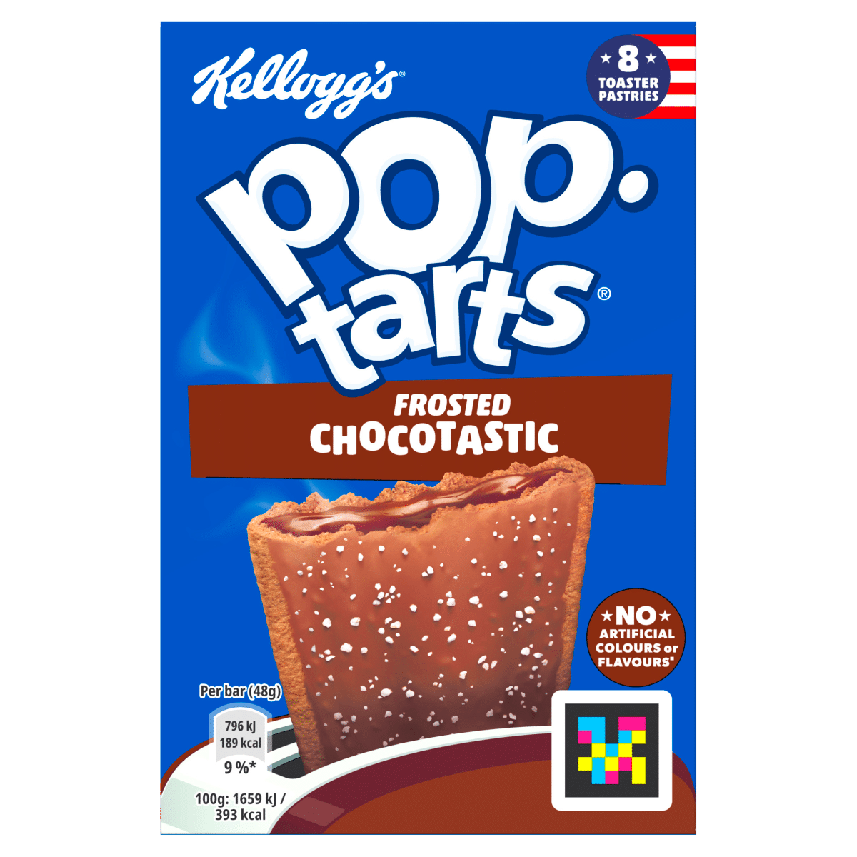 Kellogg’s Pop Tarts Frosted Chocotastic 8 x 48g (384g)