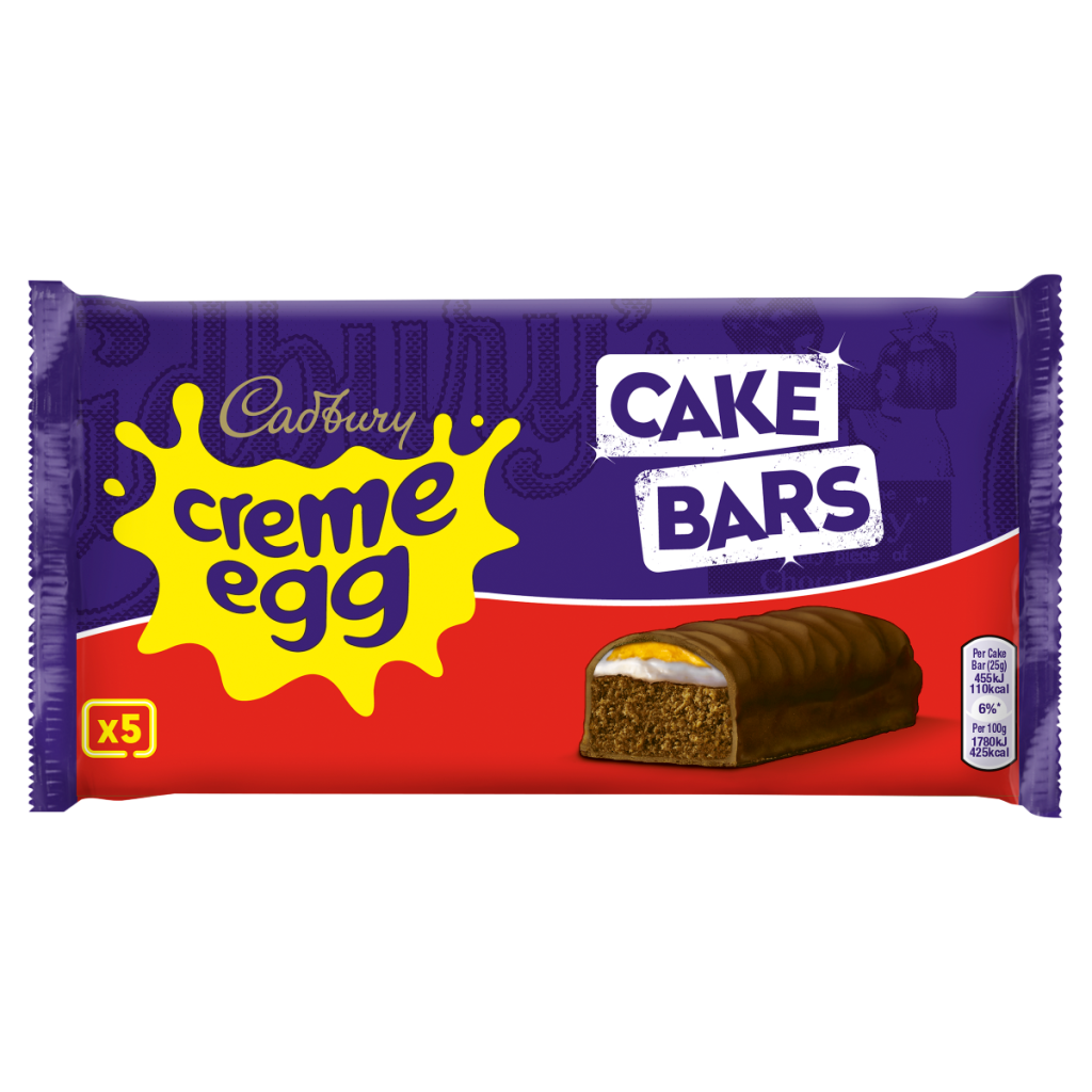 Cadbury 5 Creme Egg Cake Bars