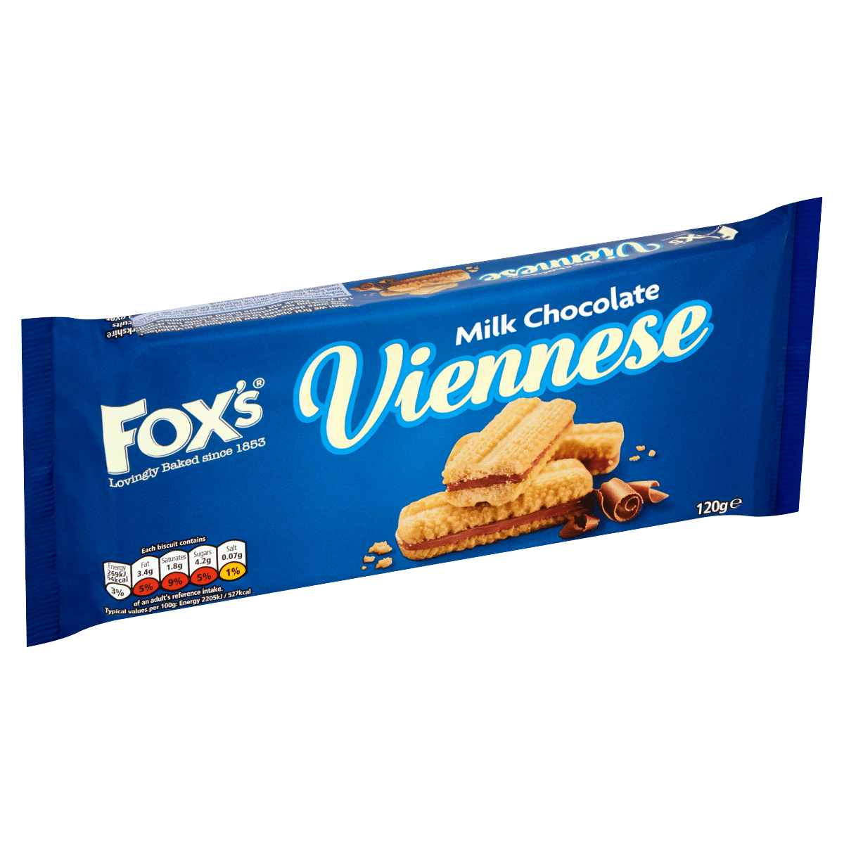 Fox’s Milk Chocolate Viennese 120g