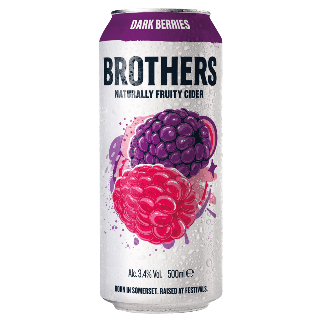 Brothers Dark Berries Naturally Fruity Cider 500ml