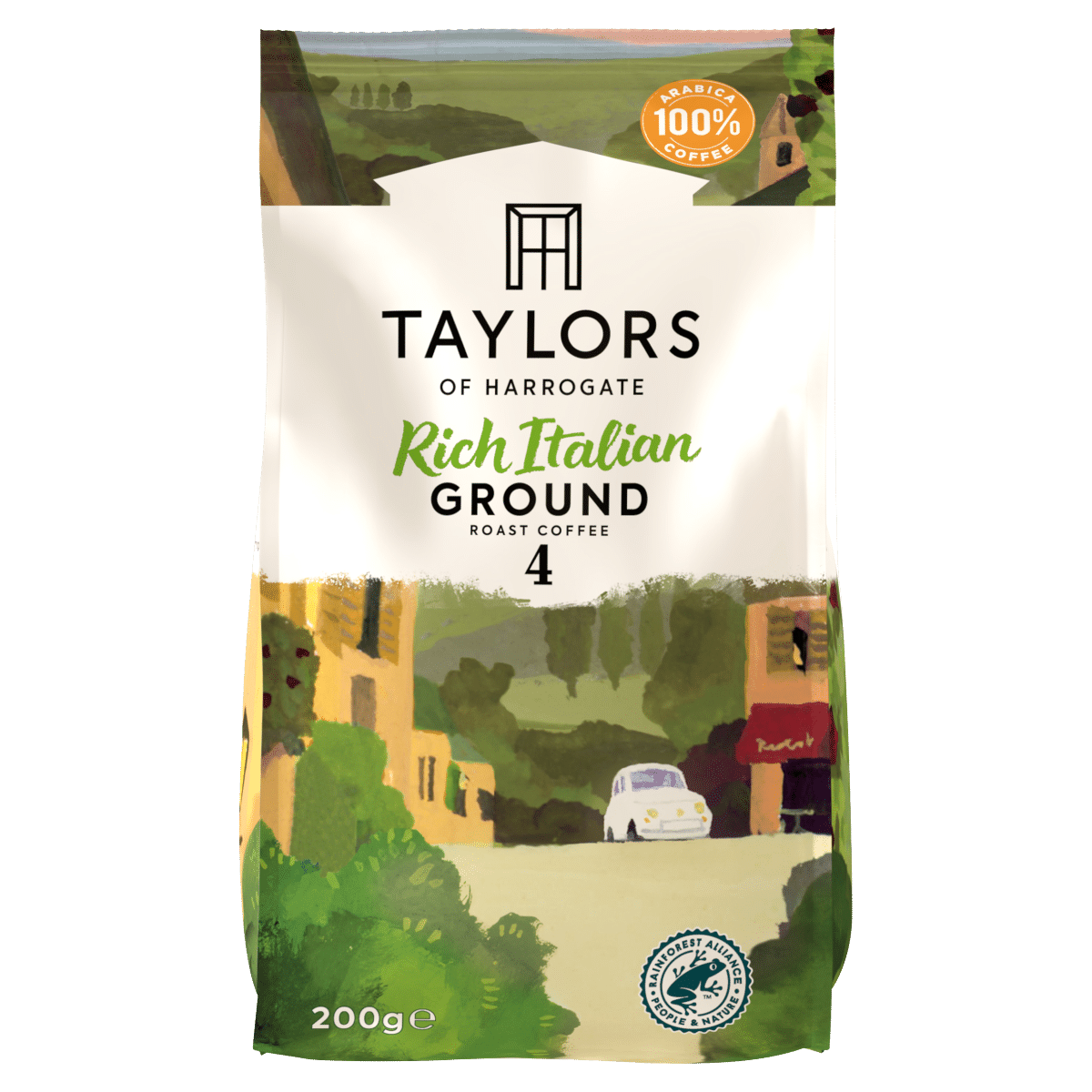 Taylors of Harrogate Rich Italian Ground Roast Coffee 200g