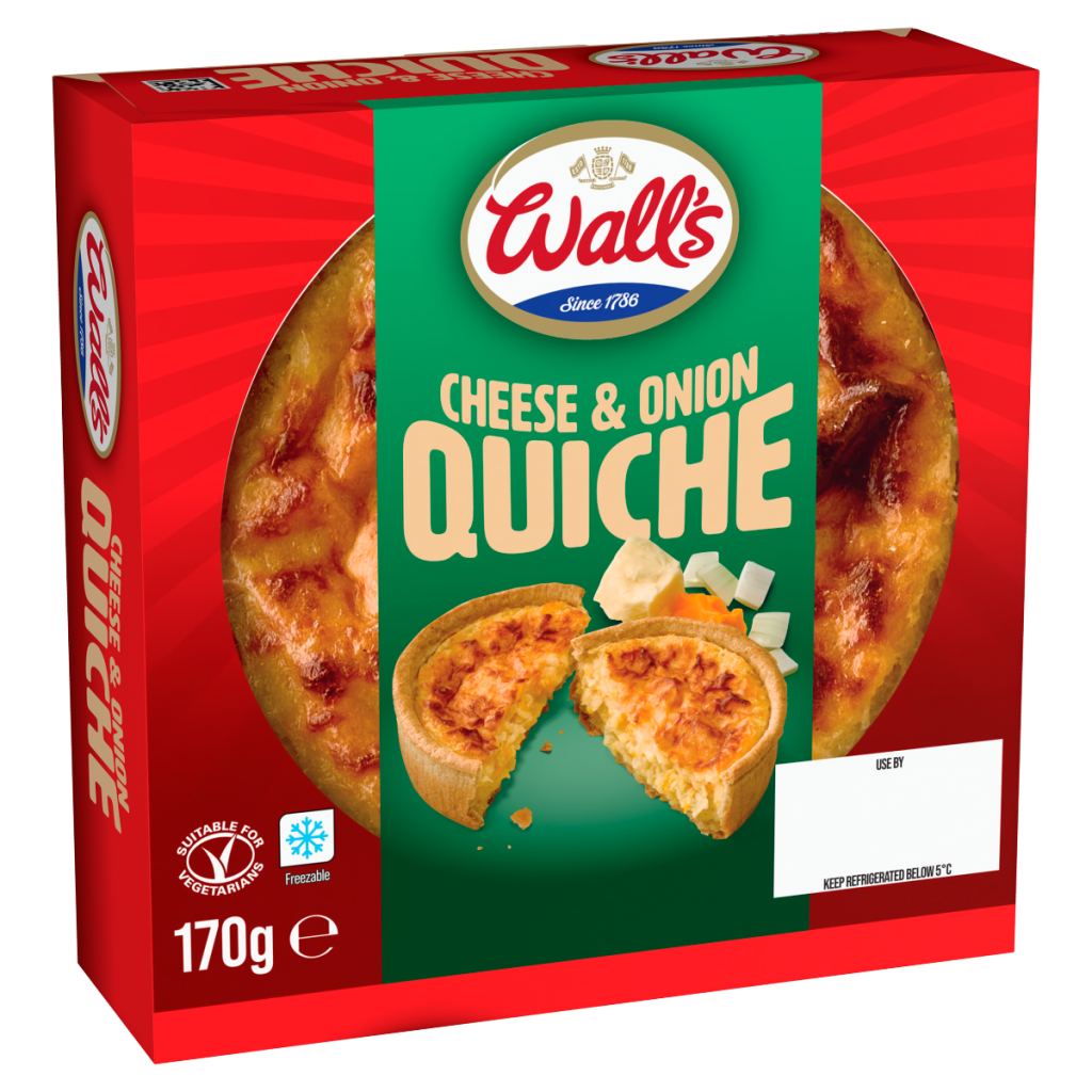Wall’s Cheese & Onion Quiche 170g