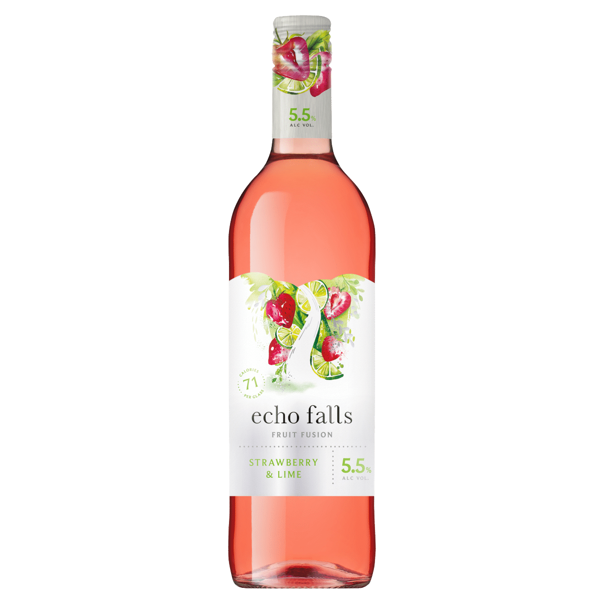 Echo Falls Strawberry & Lime Fruit Fusion 750ml