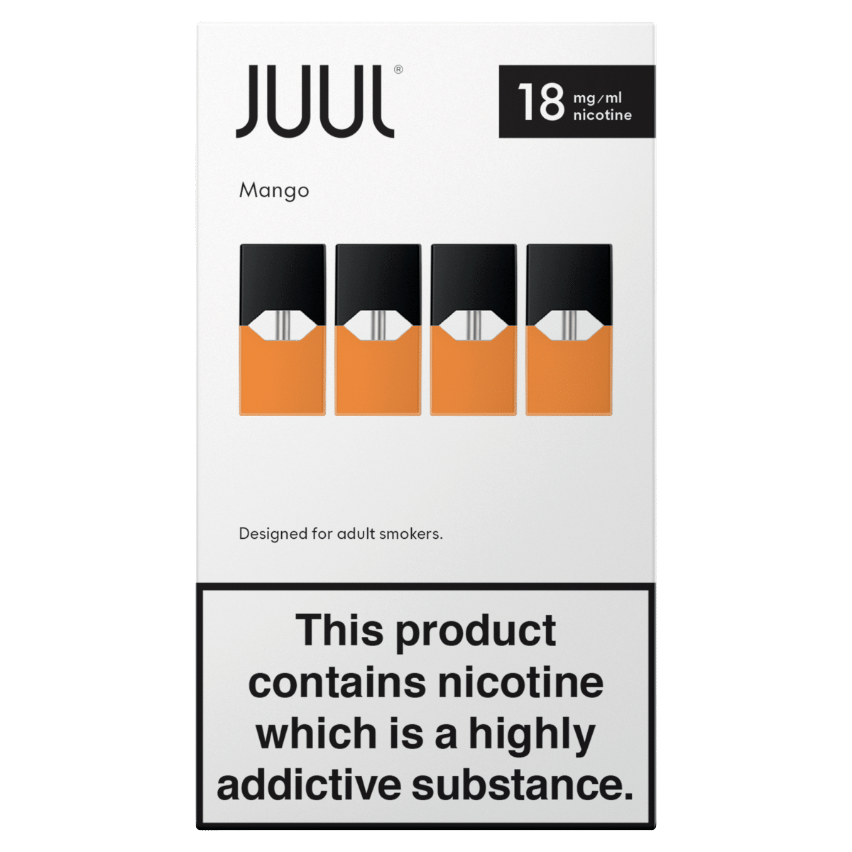 Mango 18mg/ml JUULpods (Pack of 4)