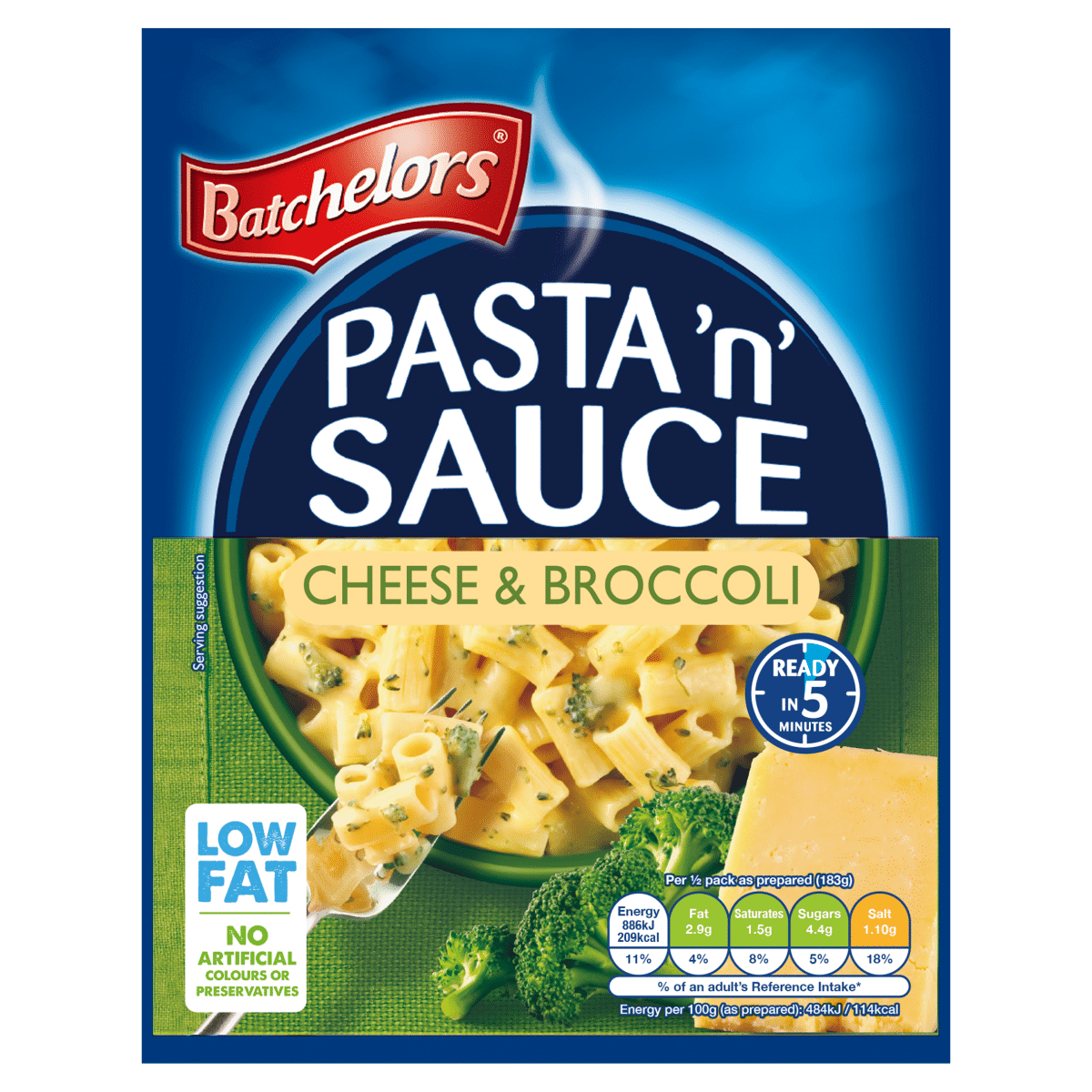 Batchelors Pasta ‘n’ Sauce Cheese & Broccoli 99g