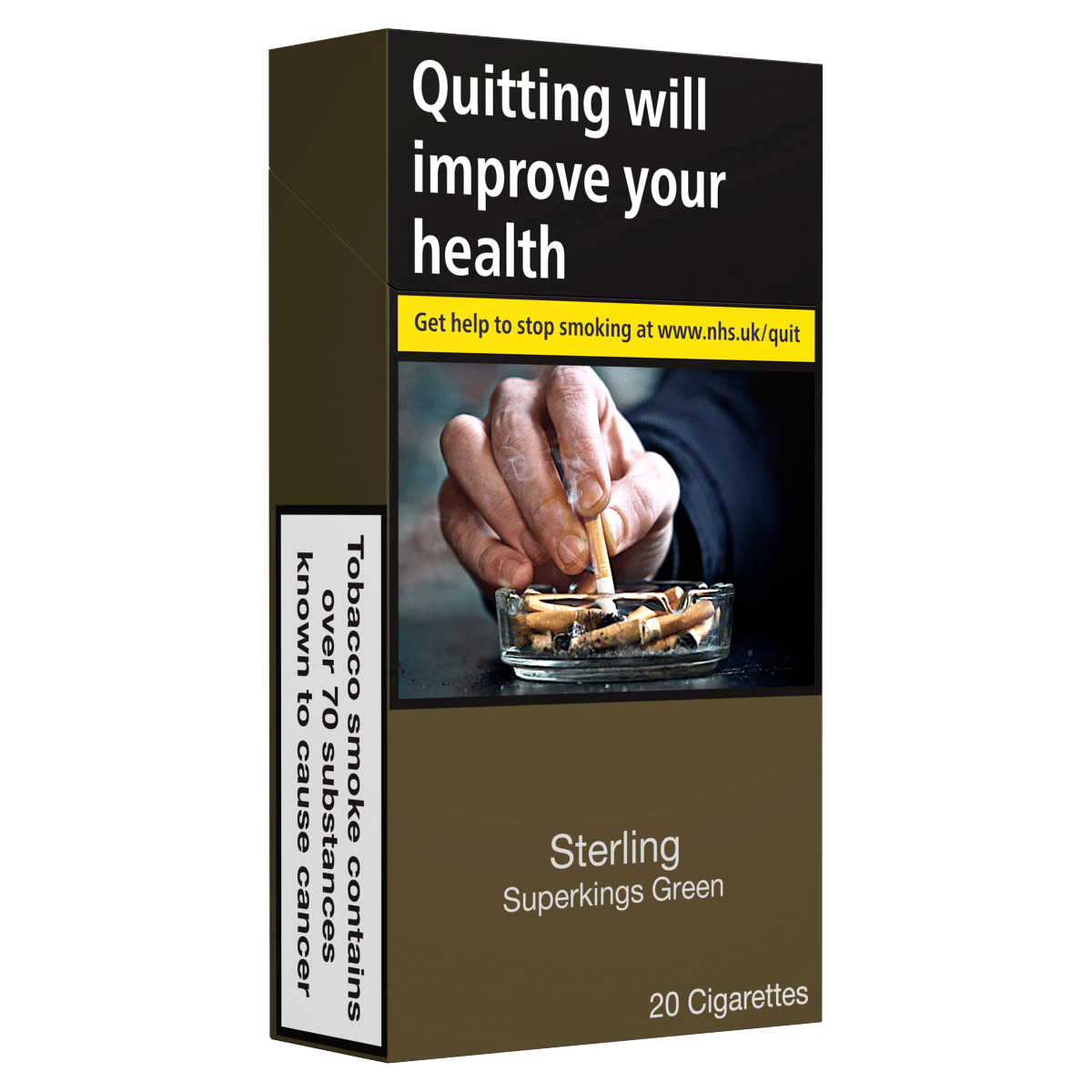 Sterling Superkings Green 20 Cigarettes