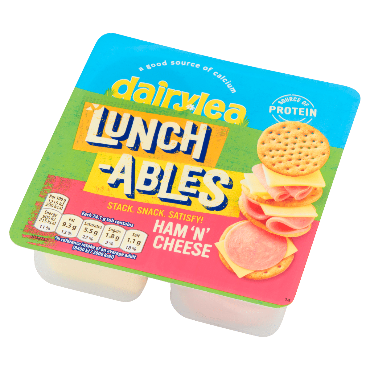 Dairylea Lunchables Ham ‘n’ Cheese 74.1g