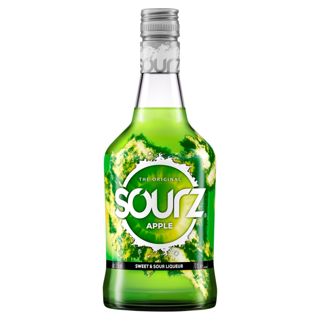 Sourz Apple The Original Sweet & Sour Liqueur 70cl