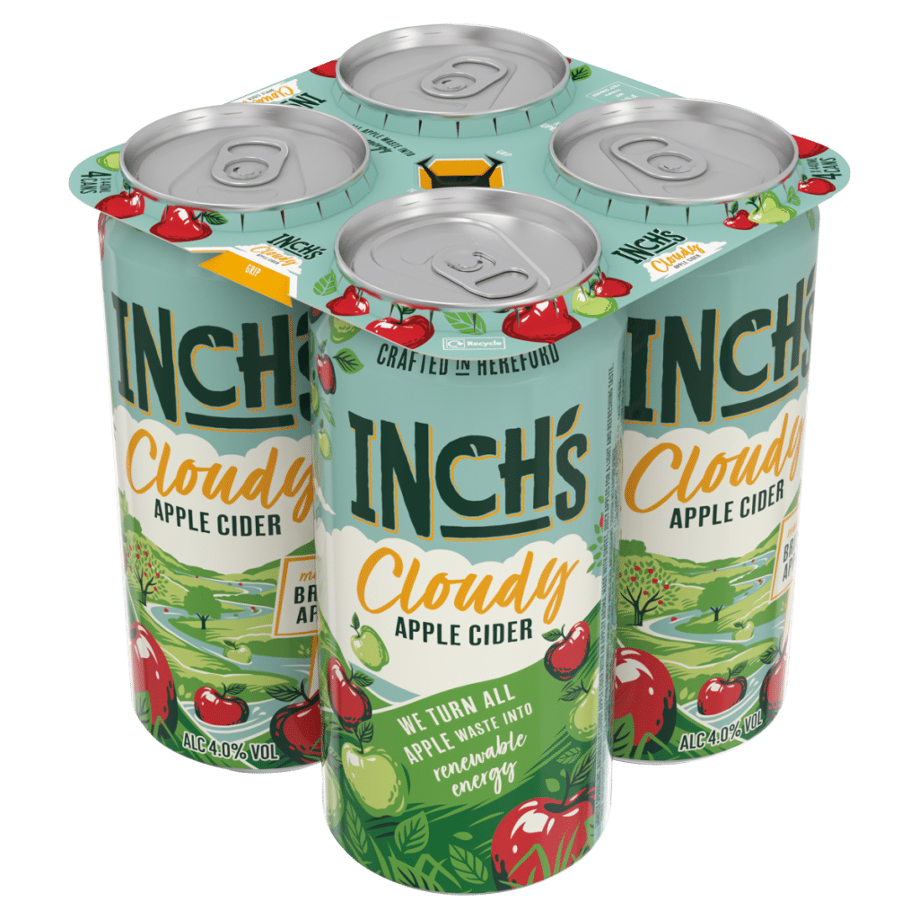 Inch’s Cloudy Apple Cider Cans 4 x 440ml