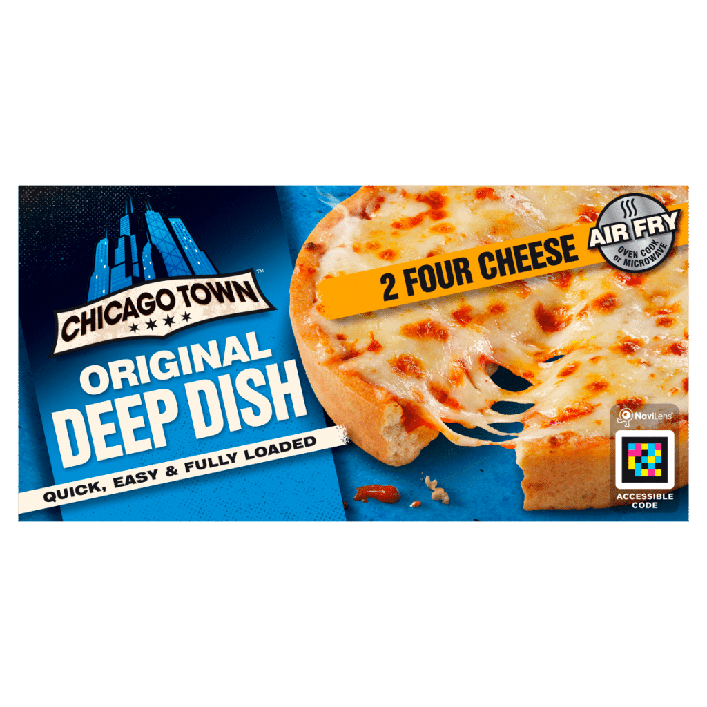 Chicago Town Original Deep Dish Four Cheese Pizza 2 x 148g (296g)