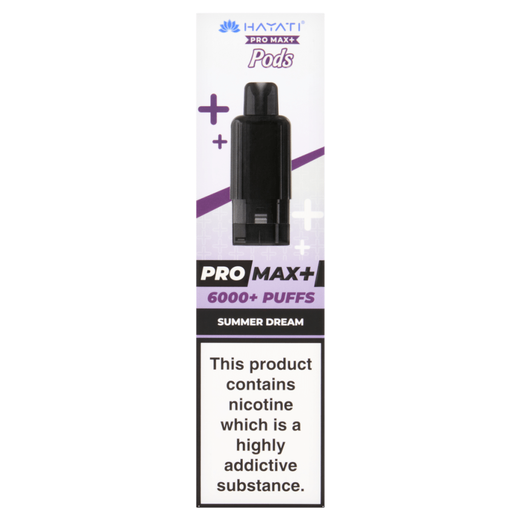 Hayati Pro Max+ 6000+ Puffs Summer Dream Pods