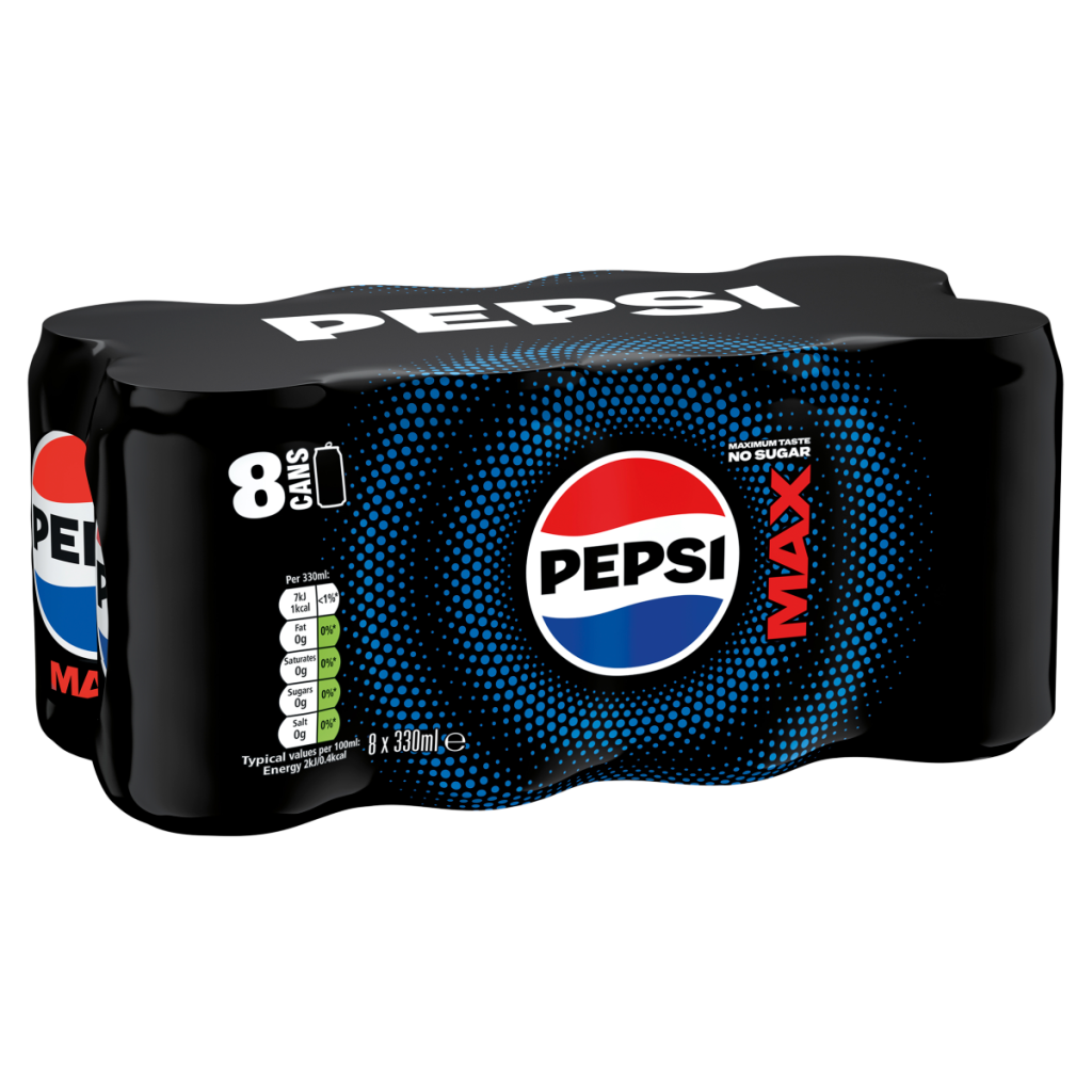 Pepsi Max 8 x 330ml