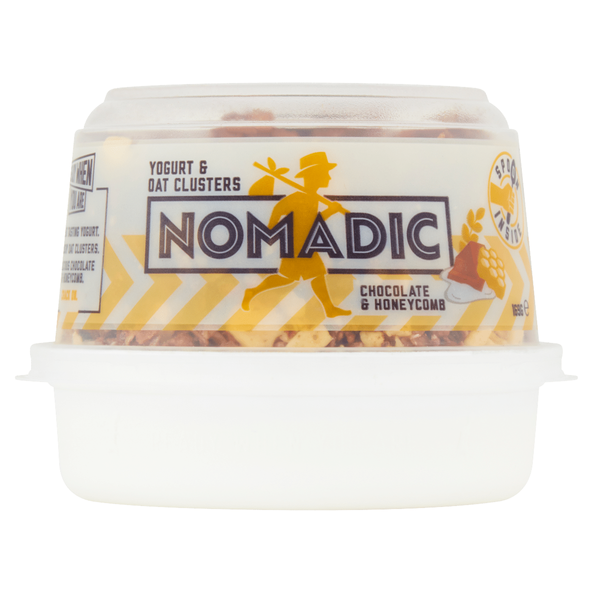 Nomadic Yogurt & Oat Clusters Chocolate & Honeycomb 169g