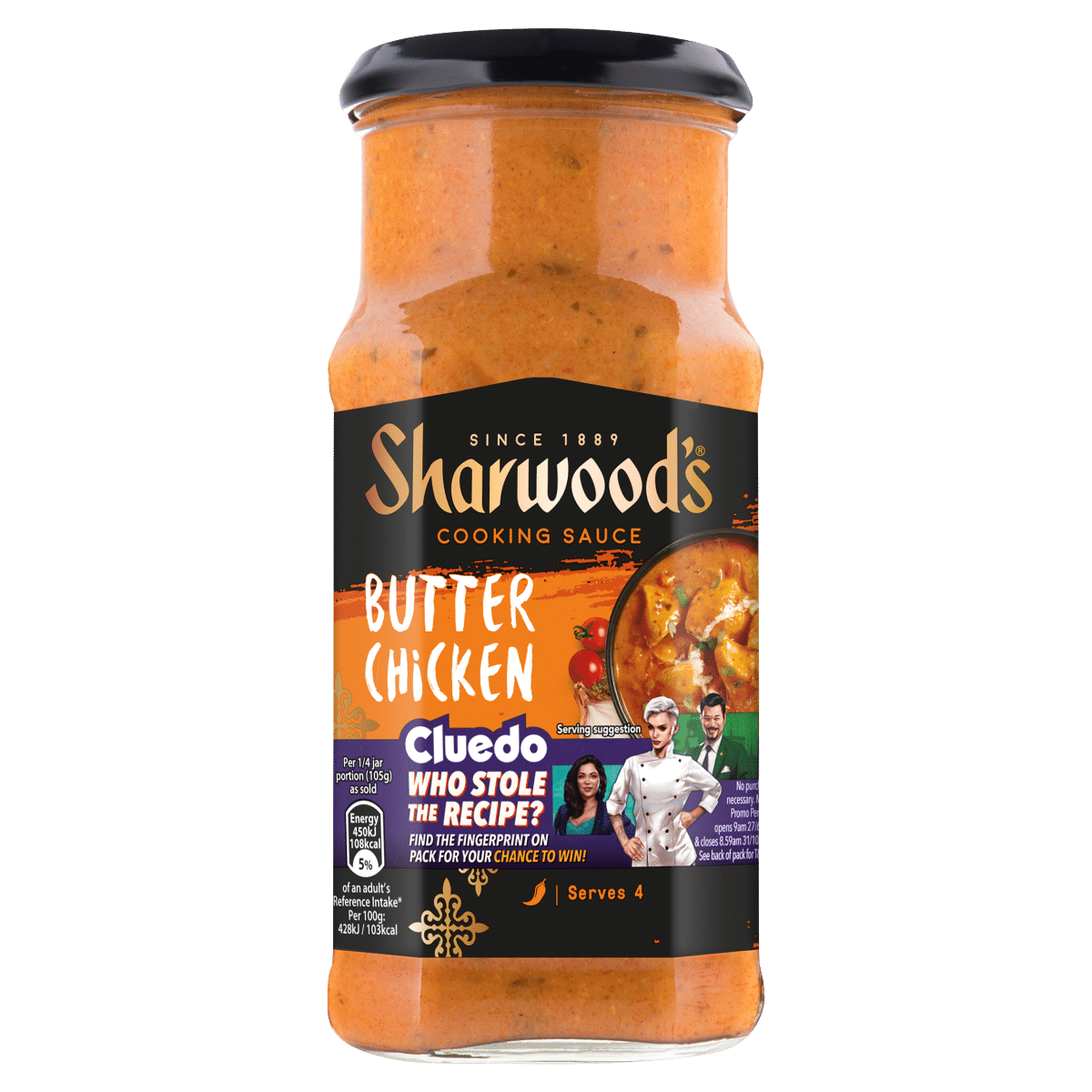 Sharwood’s Butter Chicken Cooking Sauce 420g
