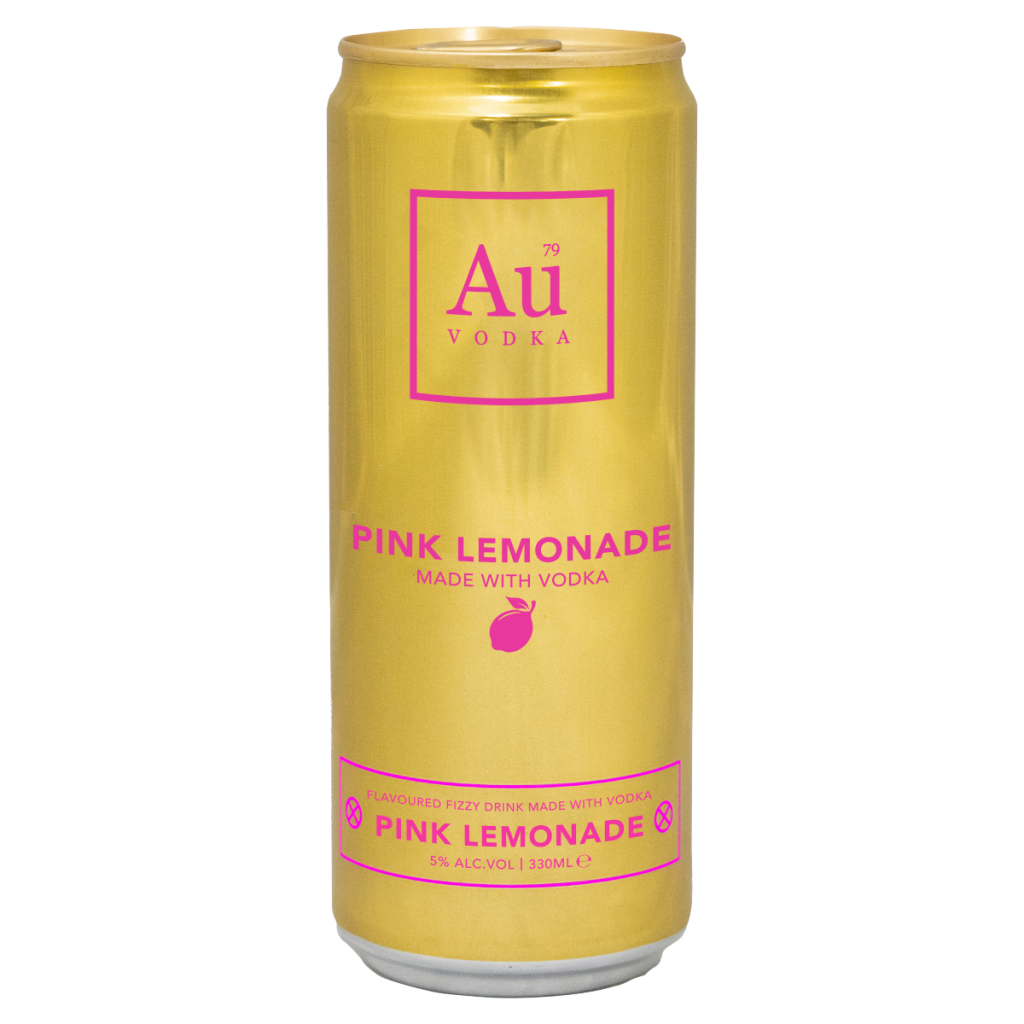 Au Vodka Pink Lemonade 330ml