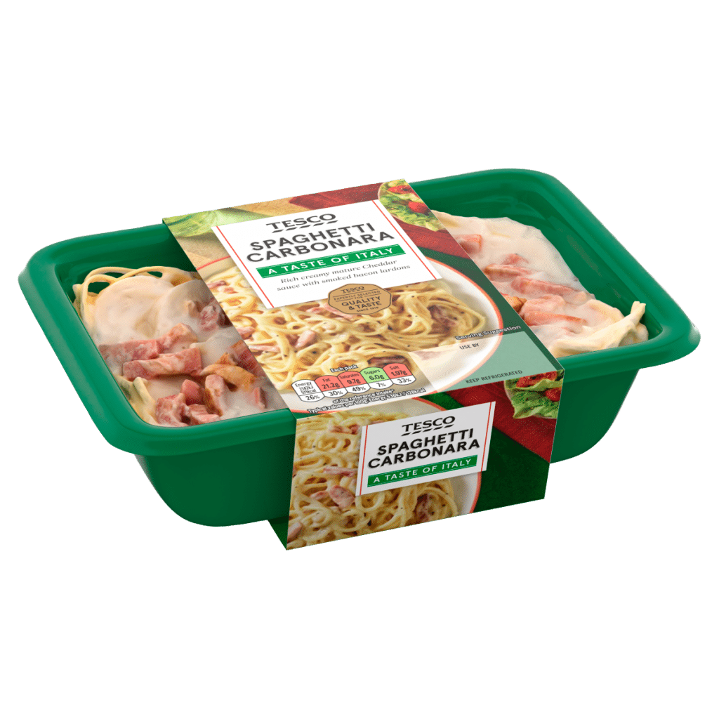 Tesco Spaghetti Carbonara 400g