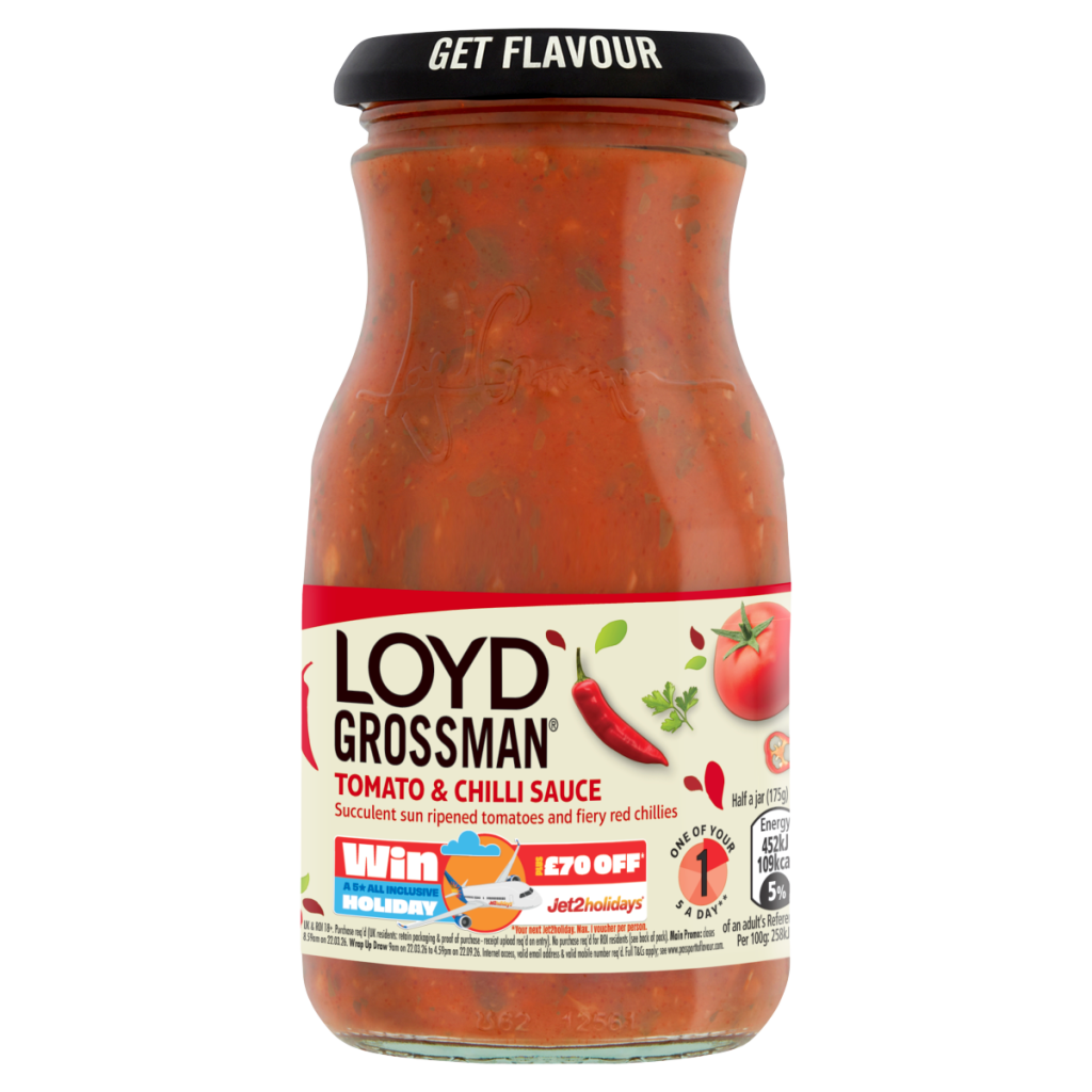Loyd Grossman Tomato & Chilli Sauce 350g