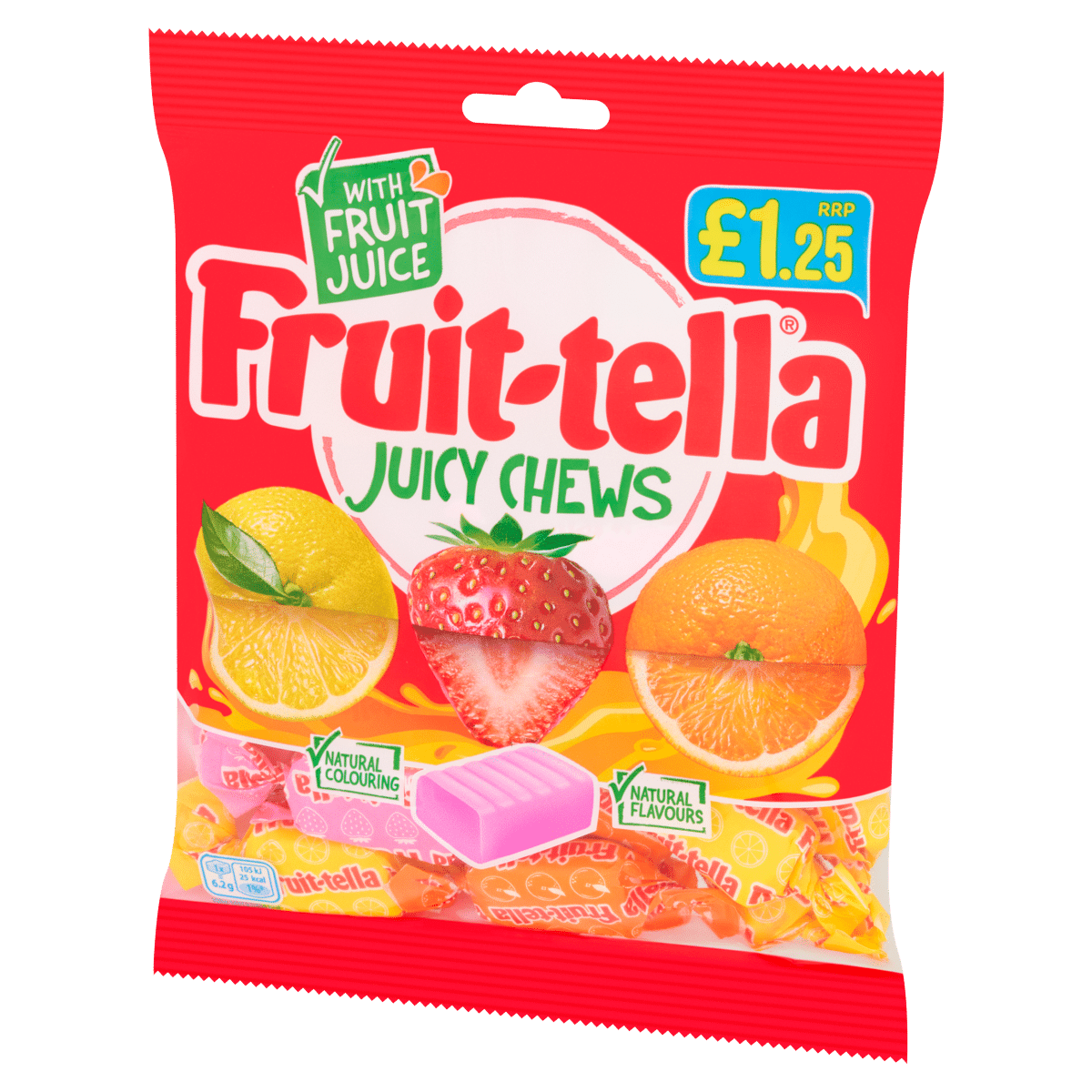 Fruit-tella Juicy Chews 135g