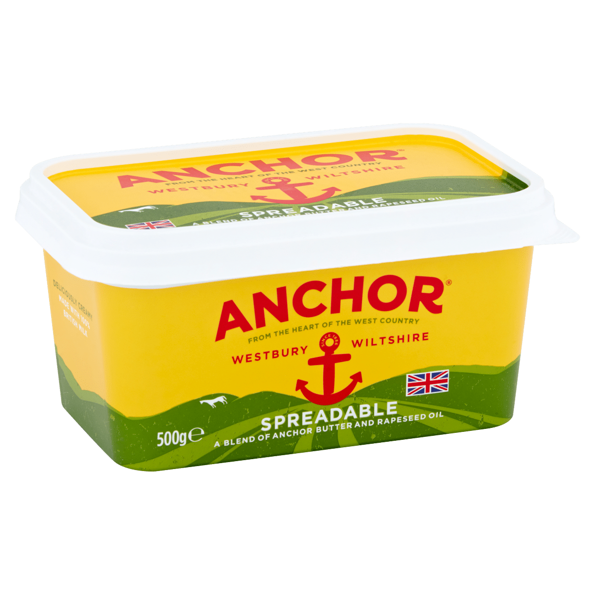 Anchor Spreadable Blend of Butter and Rapeseed Oil 500g