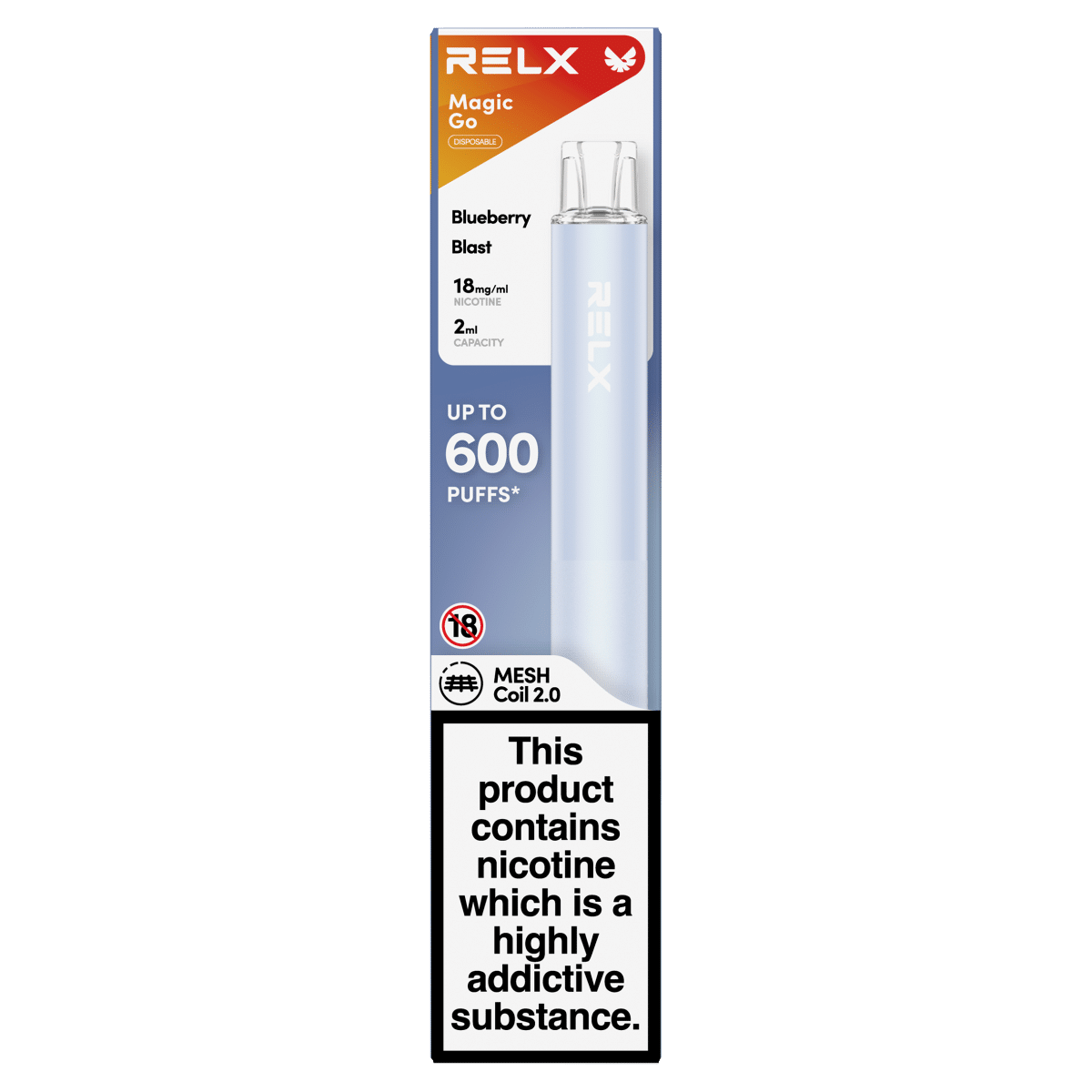 Relx Magic Go Disposable Blueberry Blast