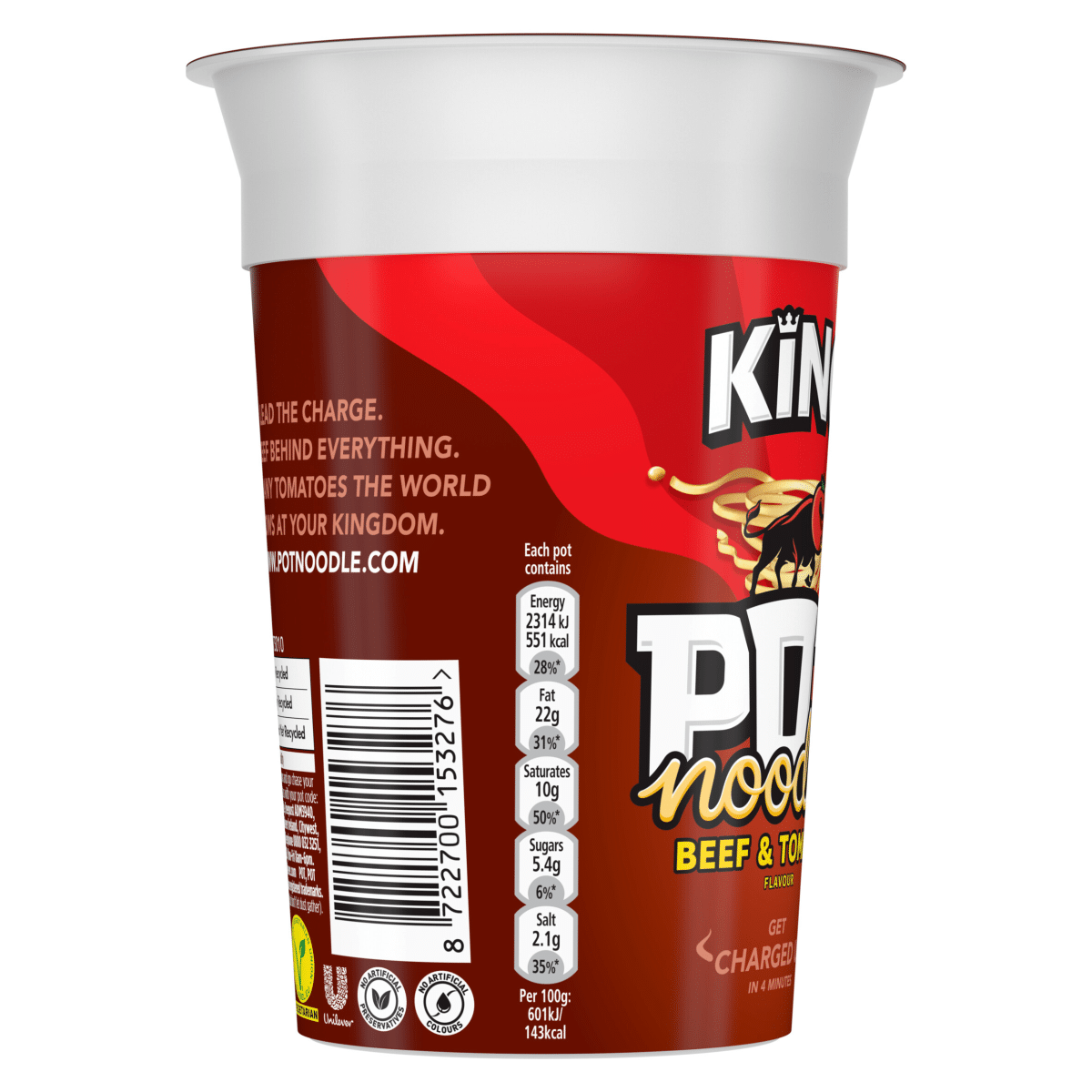 Pot Noodle  King Pot Beef & Tomato 114 g