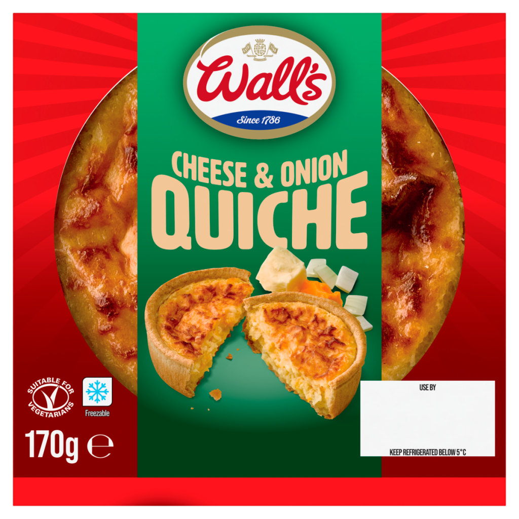 Wall’s Cheese & Onion Quiche 170g
