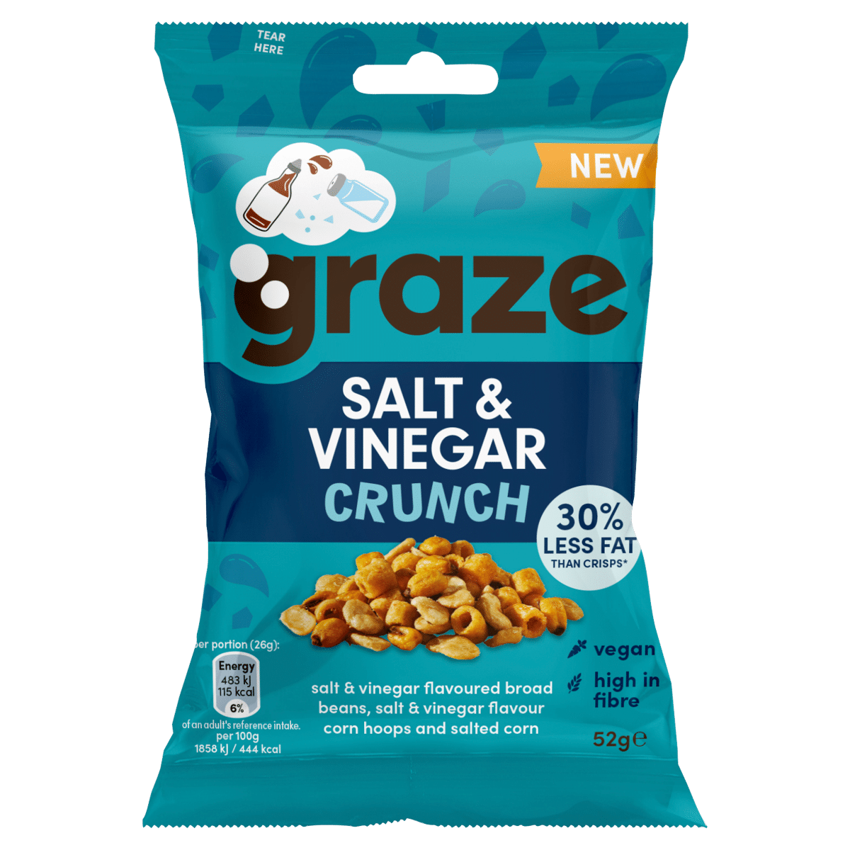 Graze Salt & Vinegar Crunch 52g