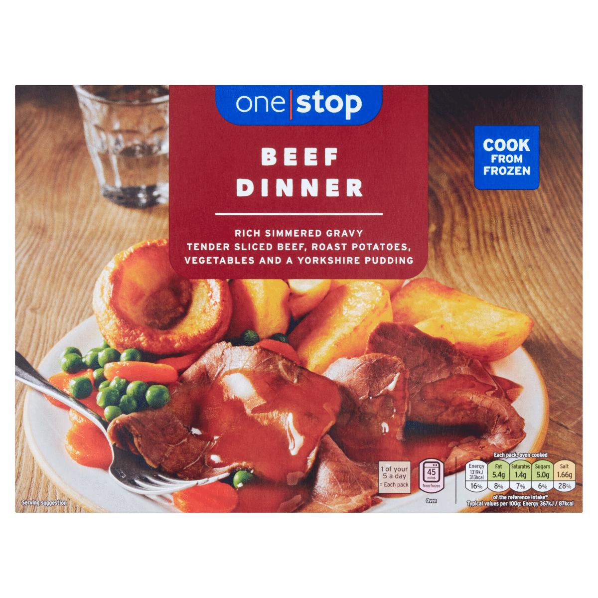One Stop Beef Dinner 400g