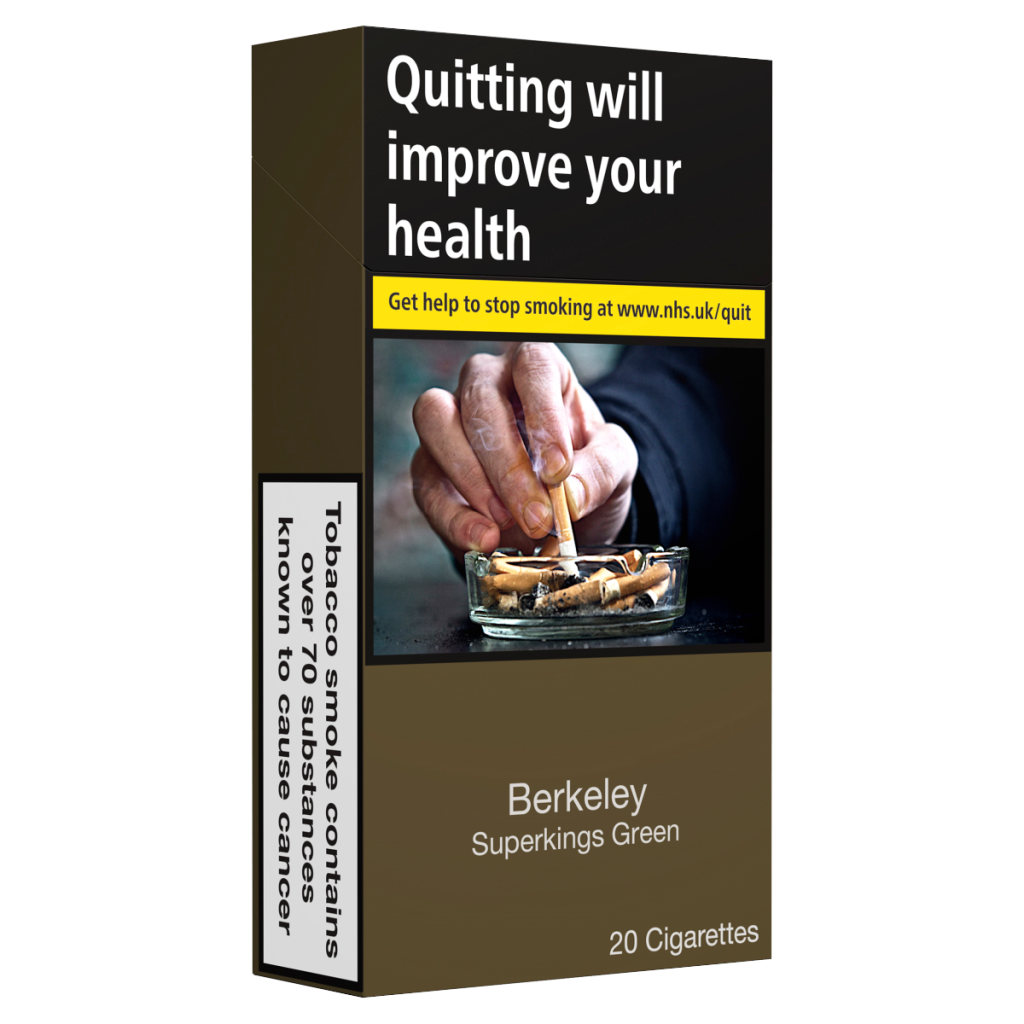Berkeley Superkings Green 20 Cigarettes