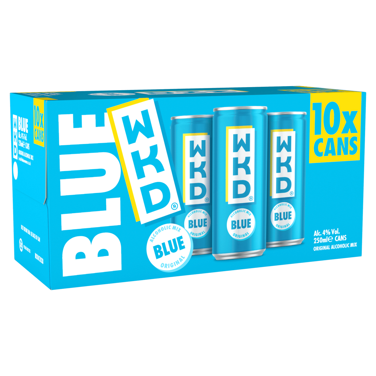 WKD 10 Alcoholic Mix Blue Original 250ml