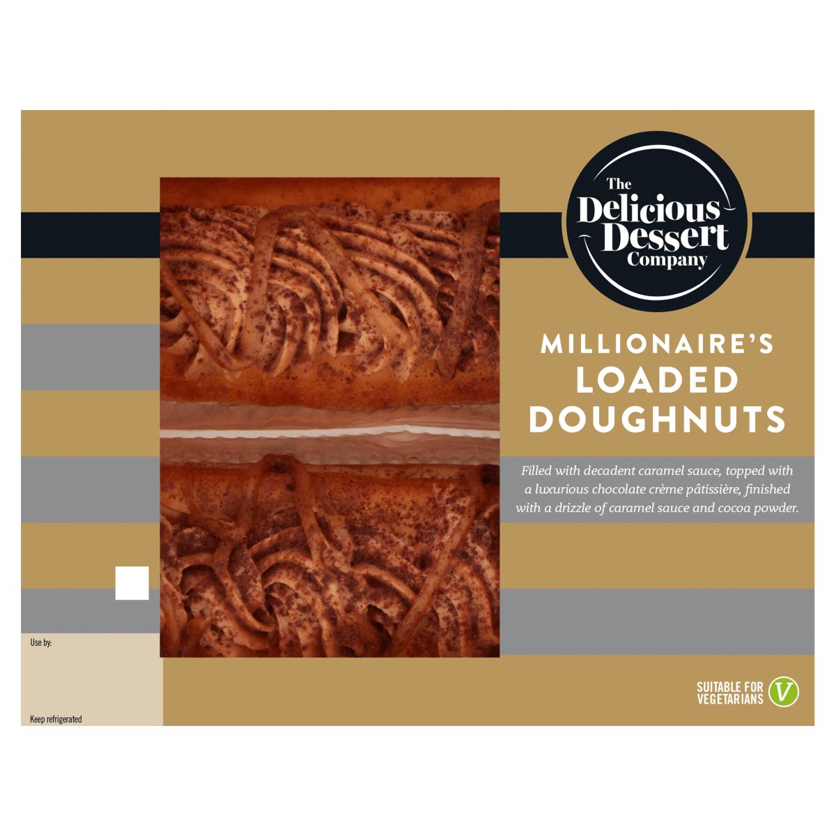The Delicious Dessert Company Millionaire’s Loaded Doughnuts