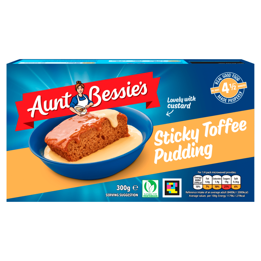 Aunt Bessie’s Sticky Toffee Pudding 300g