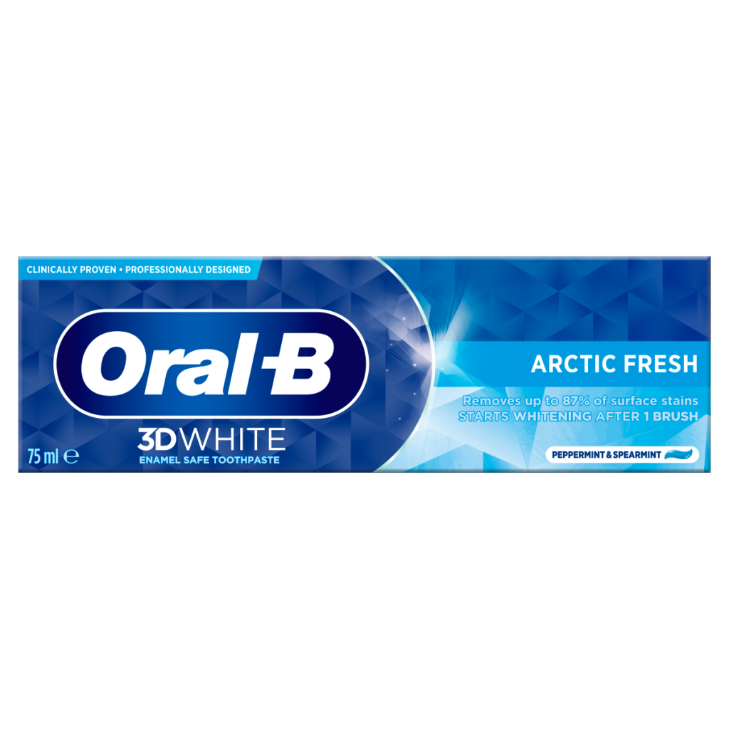 Oral-B 3D White Arctic Fresh Toothpaste 75ml
